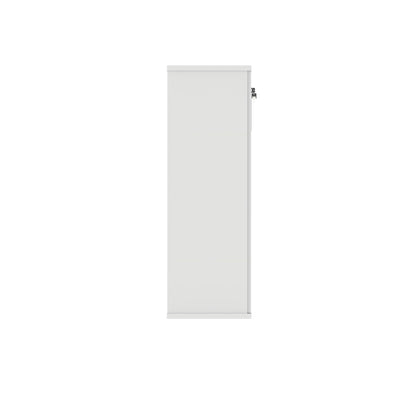 Polaris Cupboard Lockable 800x400x1204mm Arctic White KF821306