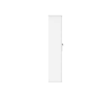 Polaris Cupboard Lockable 800x400x1980mm Arctic White KF821326