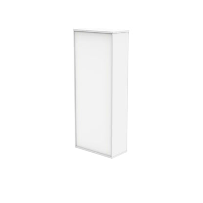 Polaris Cupboard Lockable 800x400x1980mm Arctic White KF821326