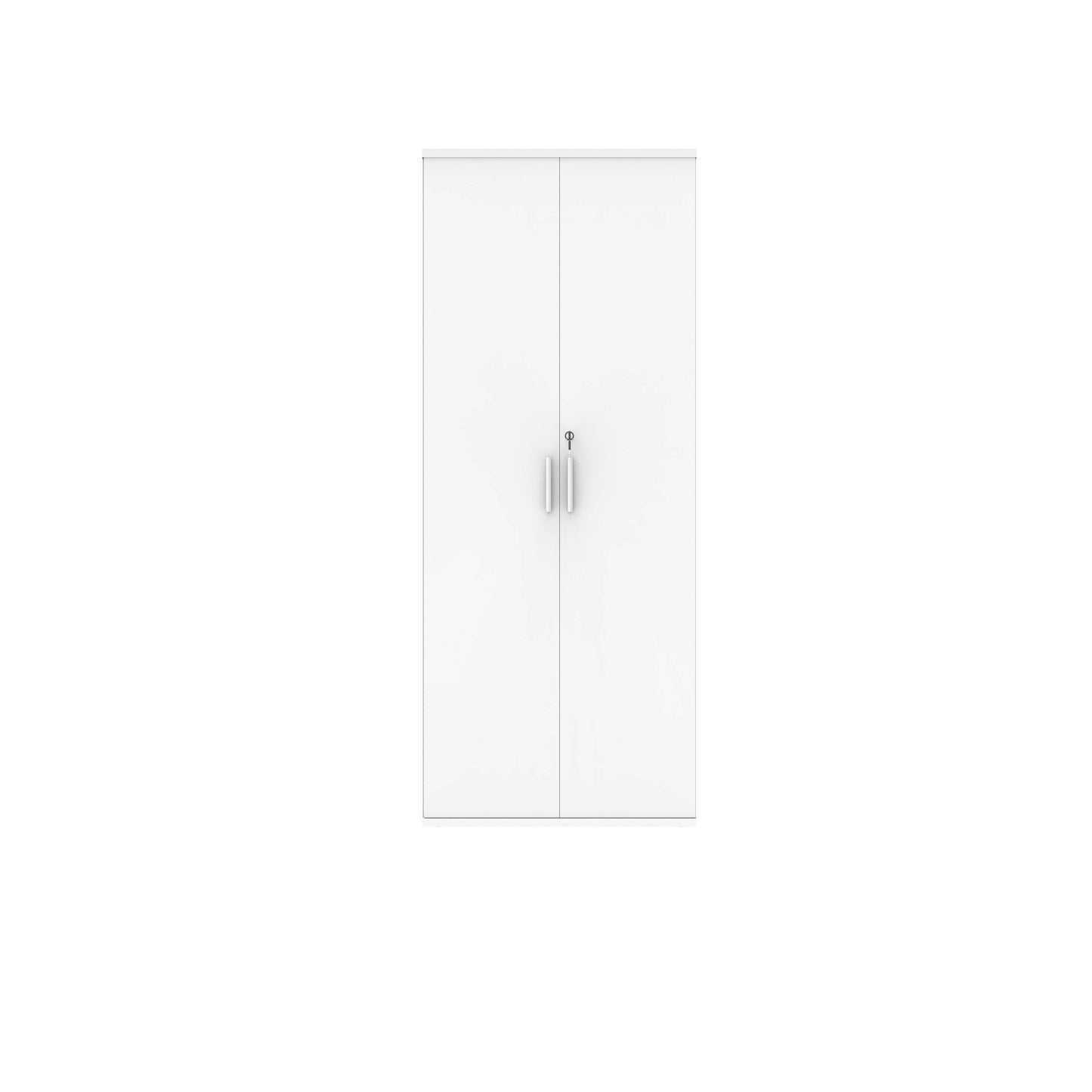 Polaris Cupboard Lockable 800x400x1980mm Arctic White KF821326