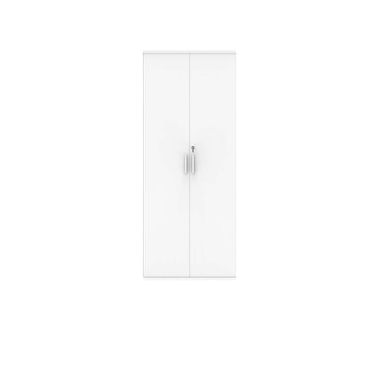 Polaris Cupboard Lockable 800x400x1980mm Arctic White KF821326