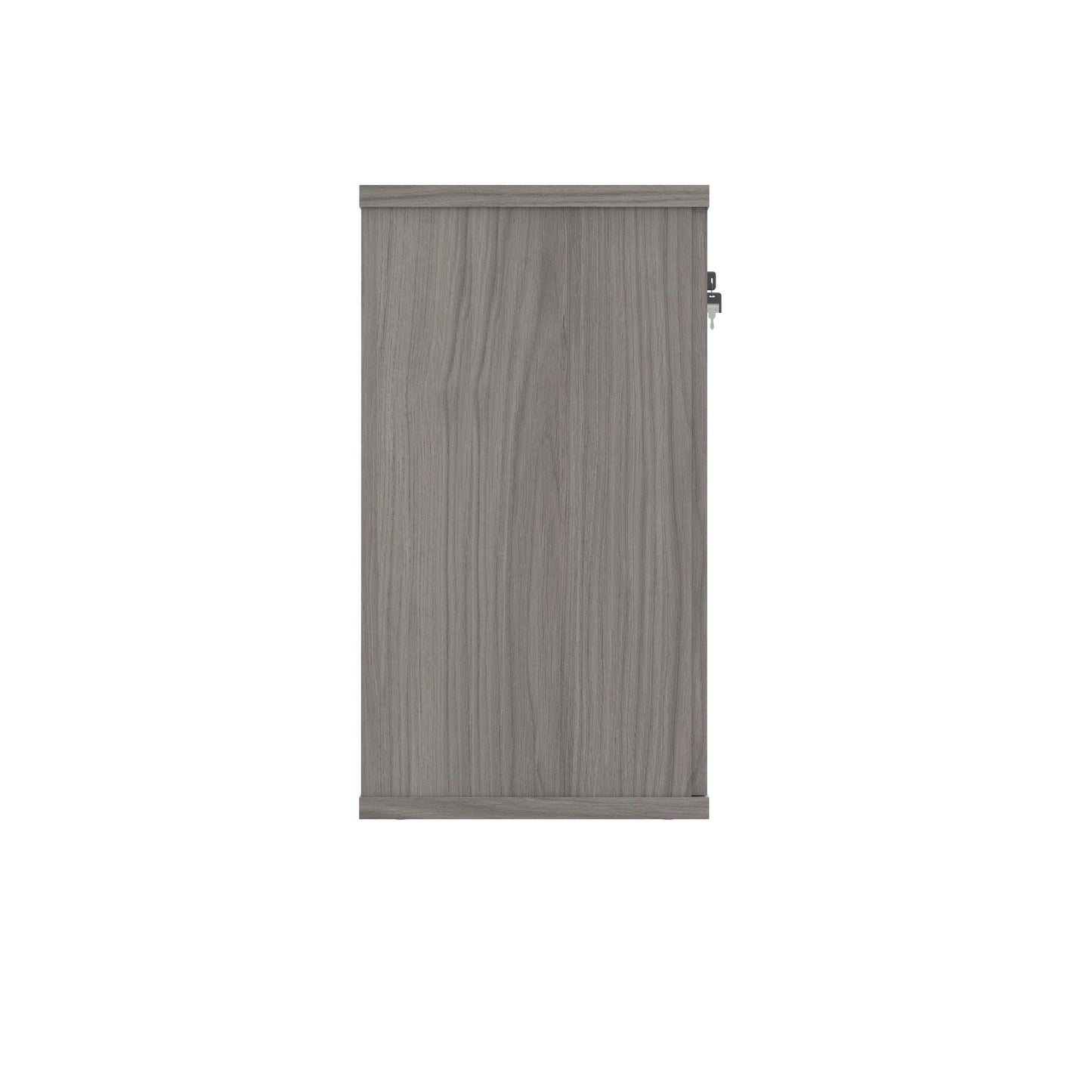Polaris Cupboard Lockable 800x400x730mm Alaskan Grey Oak KF821336