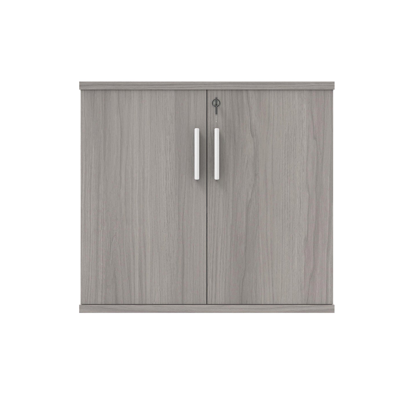 Polaris Cupboard Lockable 800x400x730mm Alaskan Grey Oak KF821336
