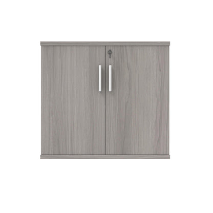 Polaris Cupboard Lockable 800x400x730mm Alaskan Grey Oak KF821336