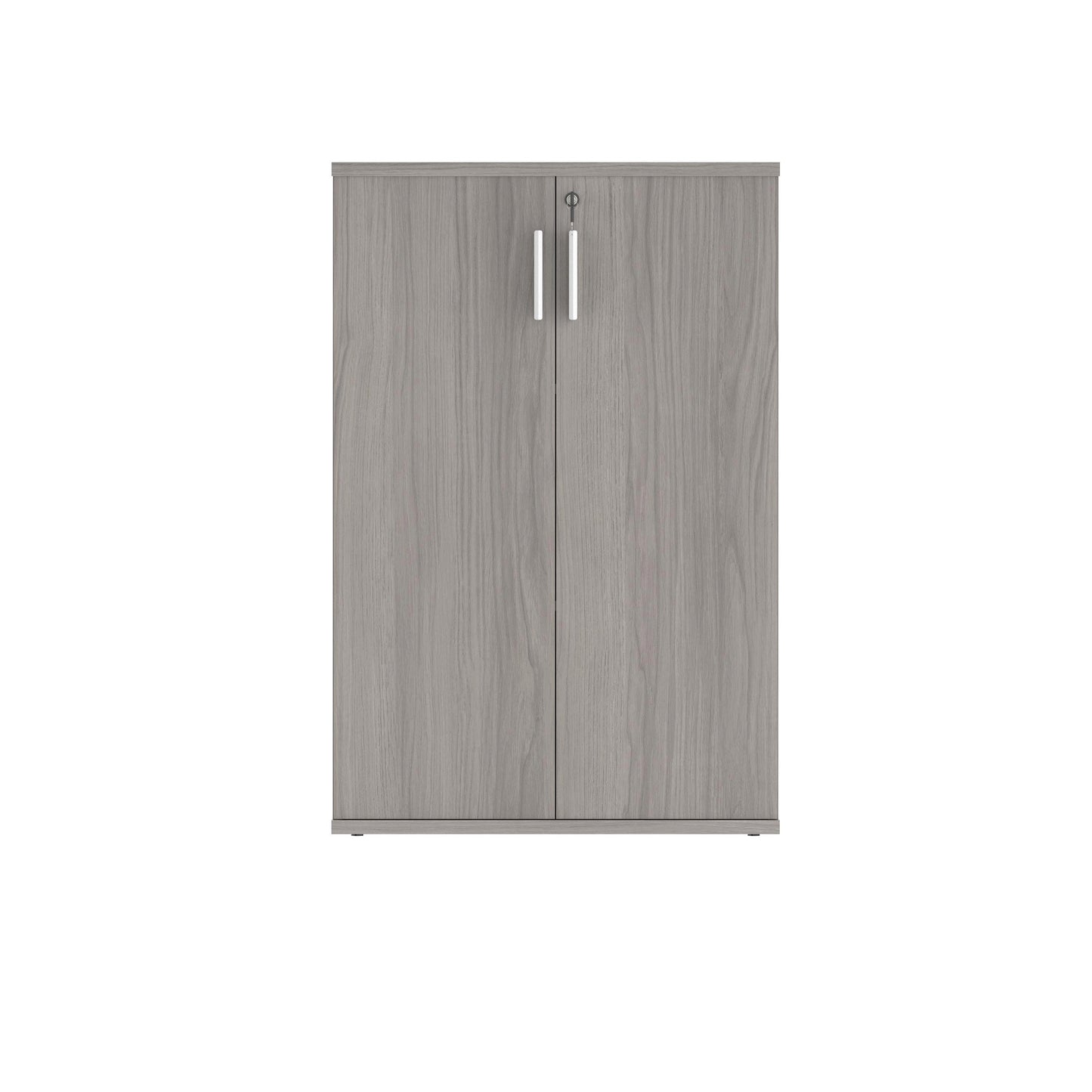 Polaris Cupboard Lockable 800x400x1204mm Alaskan Grey Oak KF821356