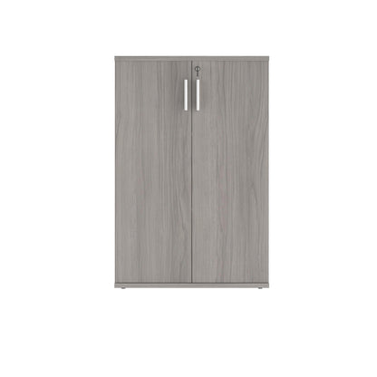 Polaris Cupboard Lockable 800x400x1204mm Alaskan Grey Oak KF821356