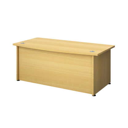 Avior Bow Fronted Executive Desk 2000x900x750mm Nova Oak KF821588