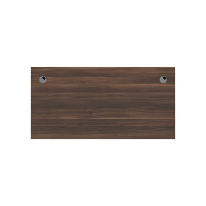 Avior Rectangular Executive Desk 1800x900x750mm Dark Walnut KF821618