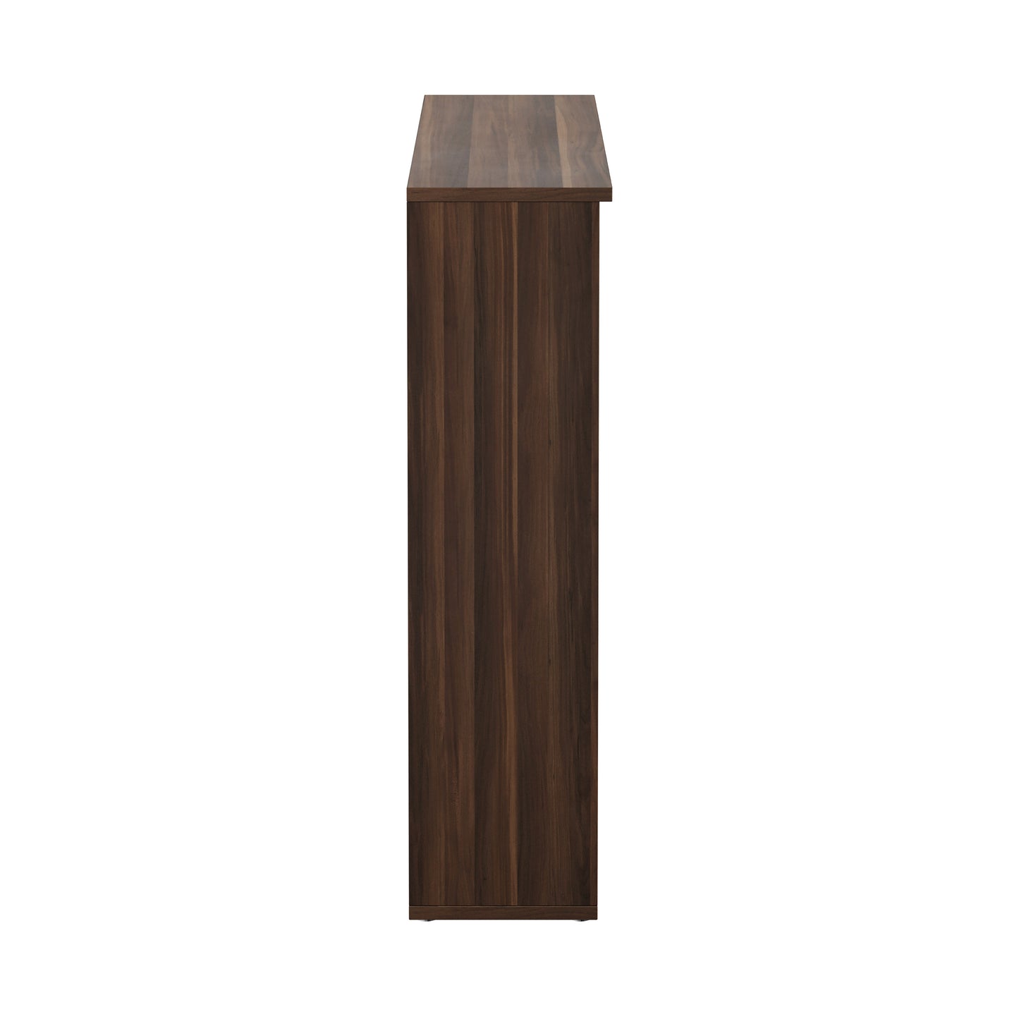 Avior Executive Bookcase 1005x404x1560mm Dark Walnut KF821946