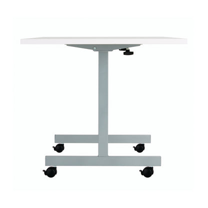 Jemini Rectangular Tilting Table 1200x800x730mm White/Silver KF822401