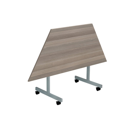 Jemini Trap Tilt Table 1600x800x720mm Grey Oak/Silver KF822554