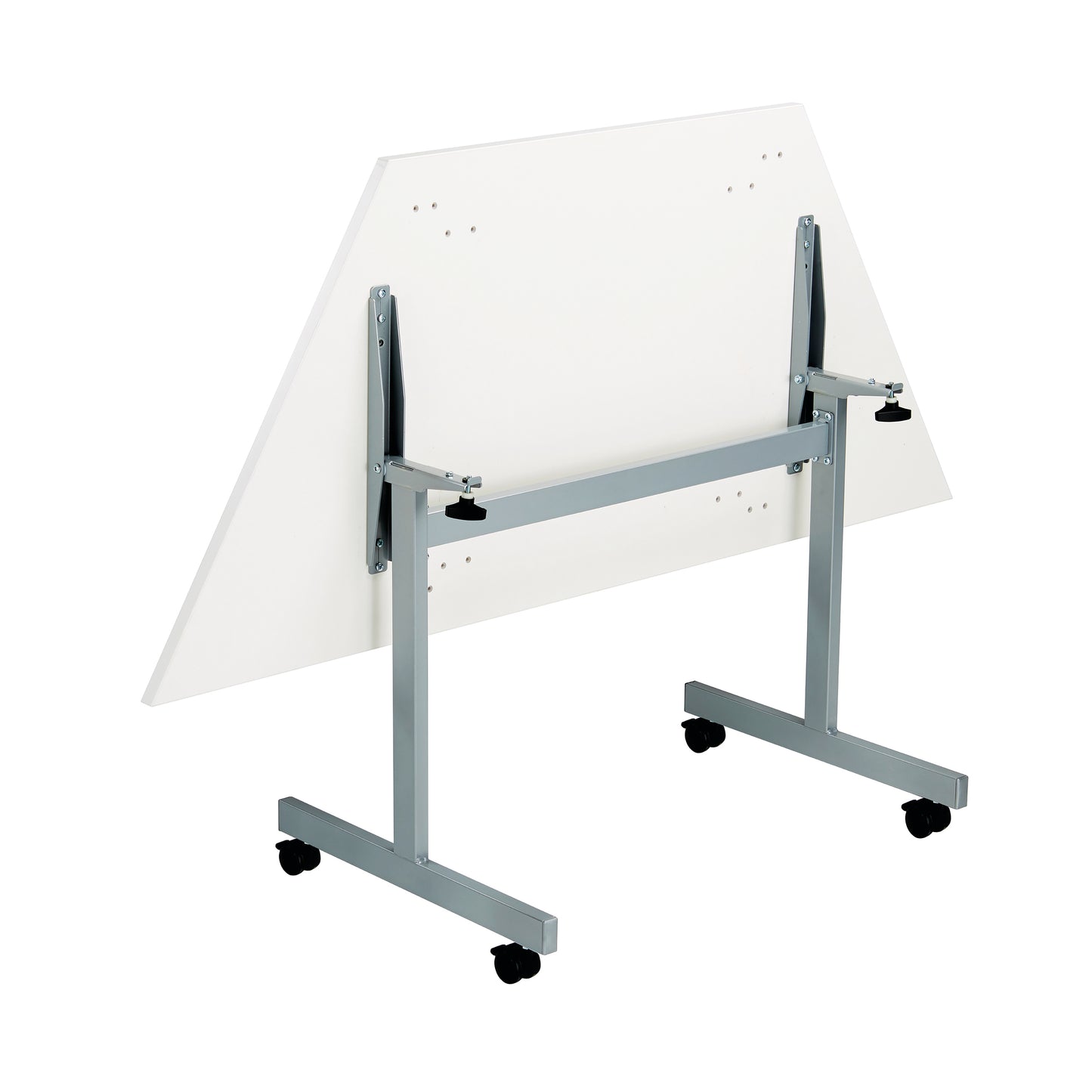 Jemini Trap Tilt Table 1600x800x720mm White/Silver KF822585