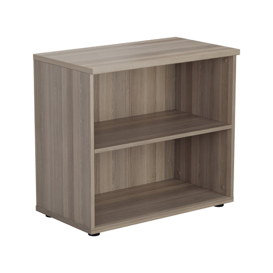 Jemini Wooden Bookcase 800x450x730mm Grey Oak KF822591
