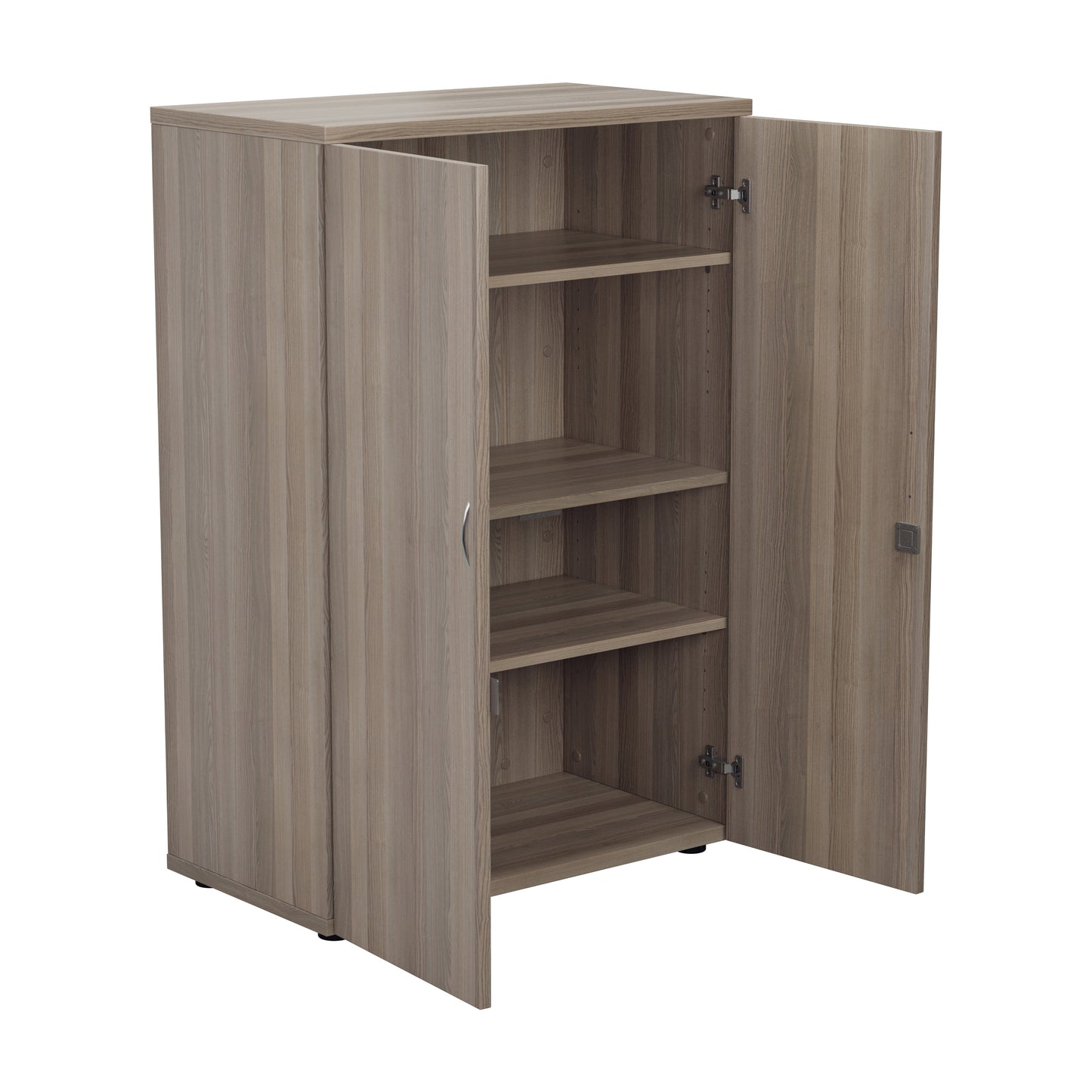 Jemini Wooden Cupboard 800x450x1200mm Grey Oak KF822931