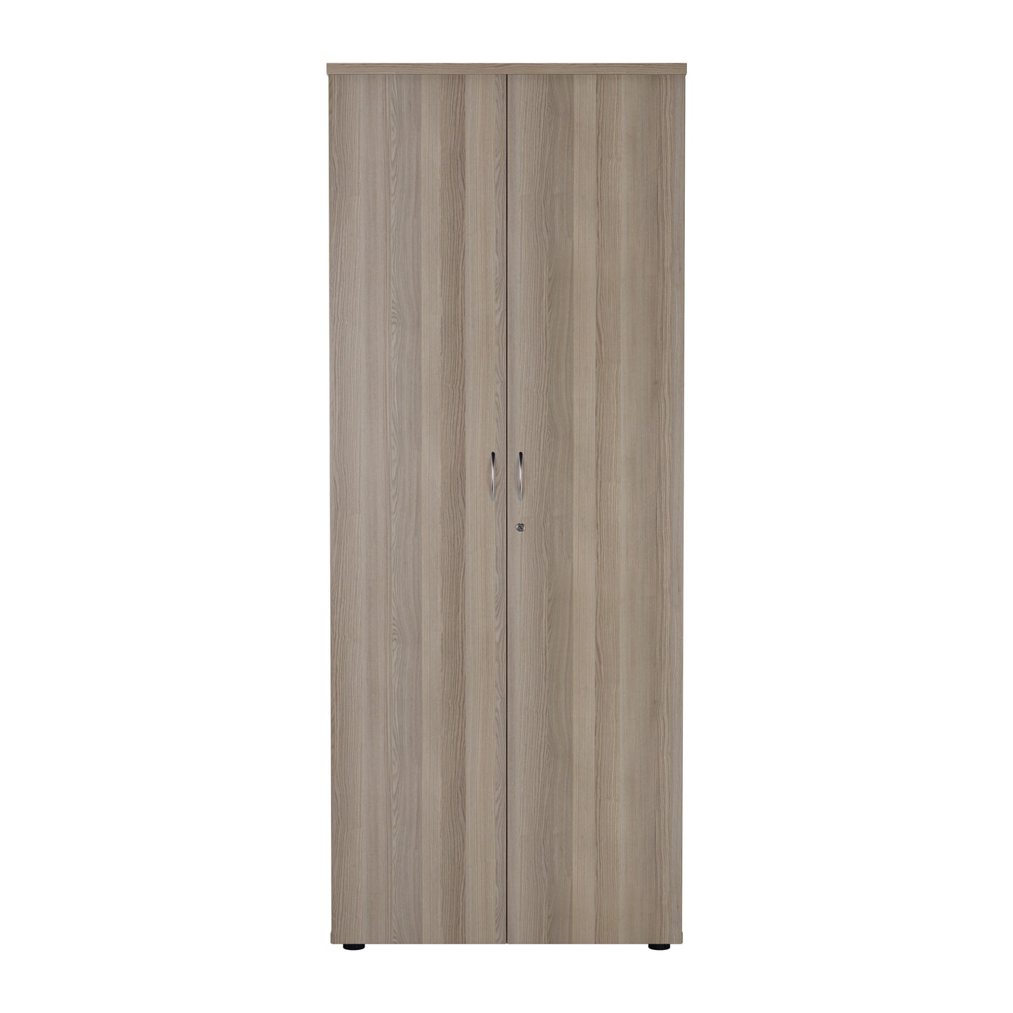 Jemini Wooden Cupboard 800x450x2000mm Grey Oak KF822961