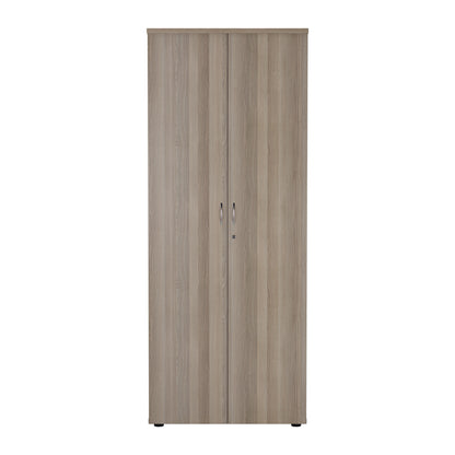 Jemini Wooden Cupboard 800x450x2000mm Grey Oak KF822961