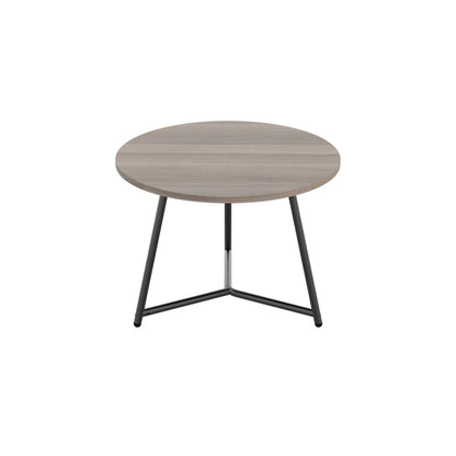 Jemini Trinity Low Table 600x600x435mm Grey Oak/Black KF823384