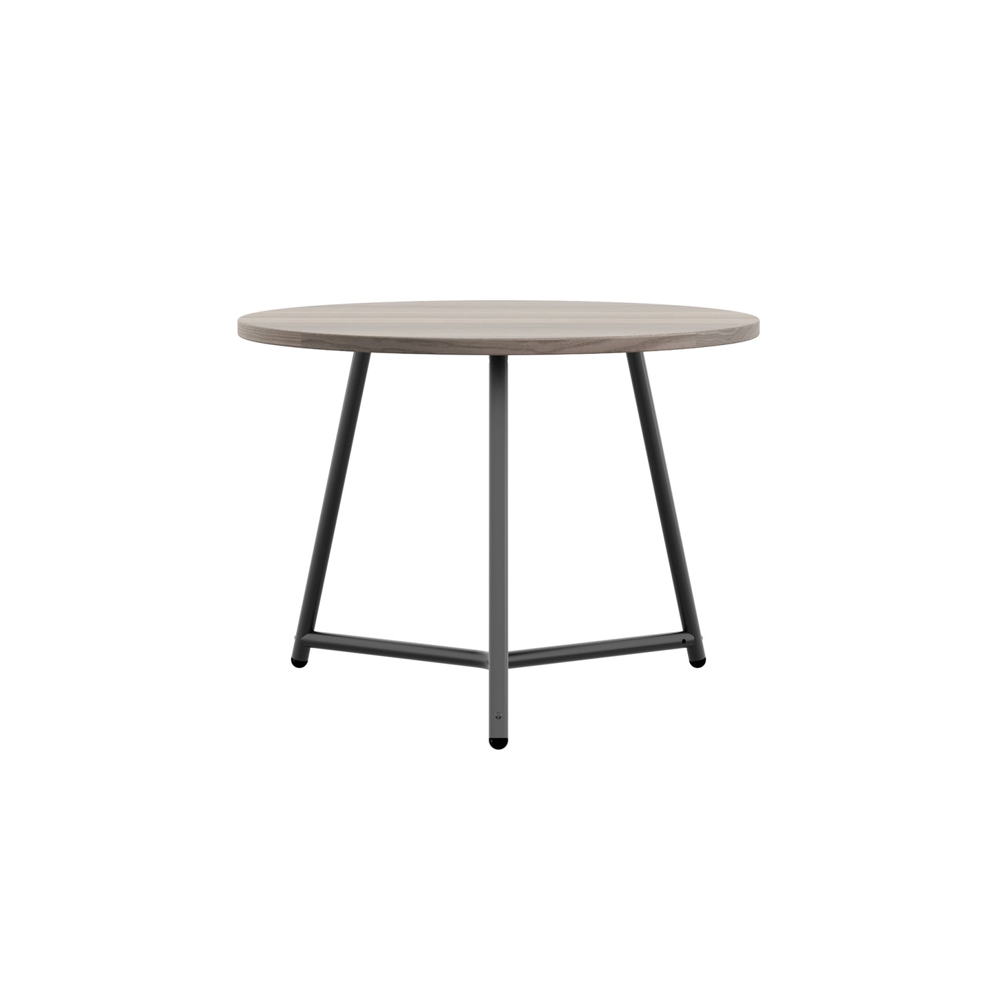 Jemini Trinity Low Table 600x600x435mm Grey Oak/Black KF823384