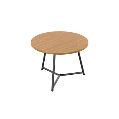 Jemini Trinity Low Table 600x600x435mm Nova Oak/Black KF823407