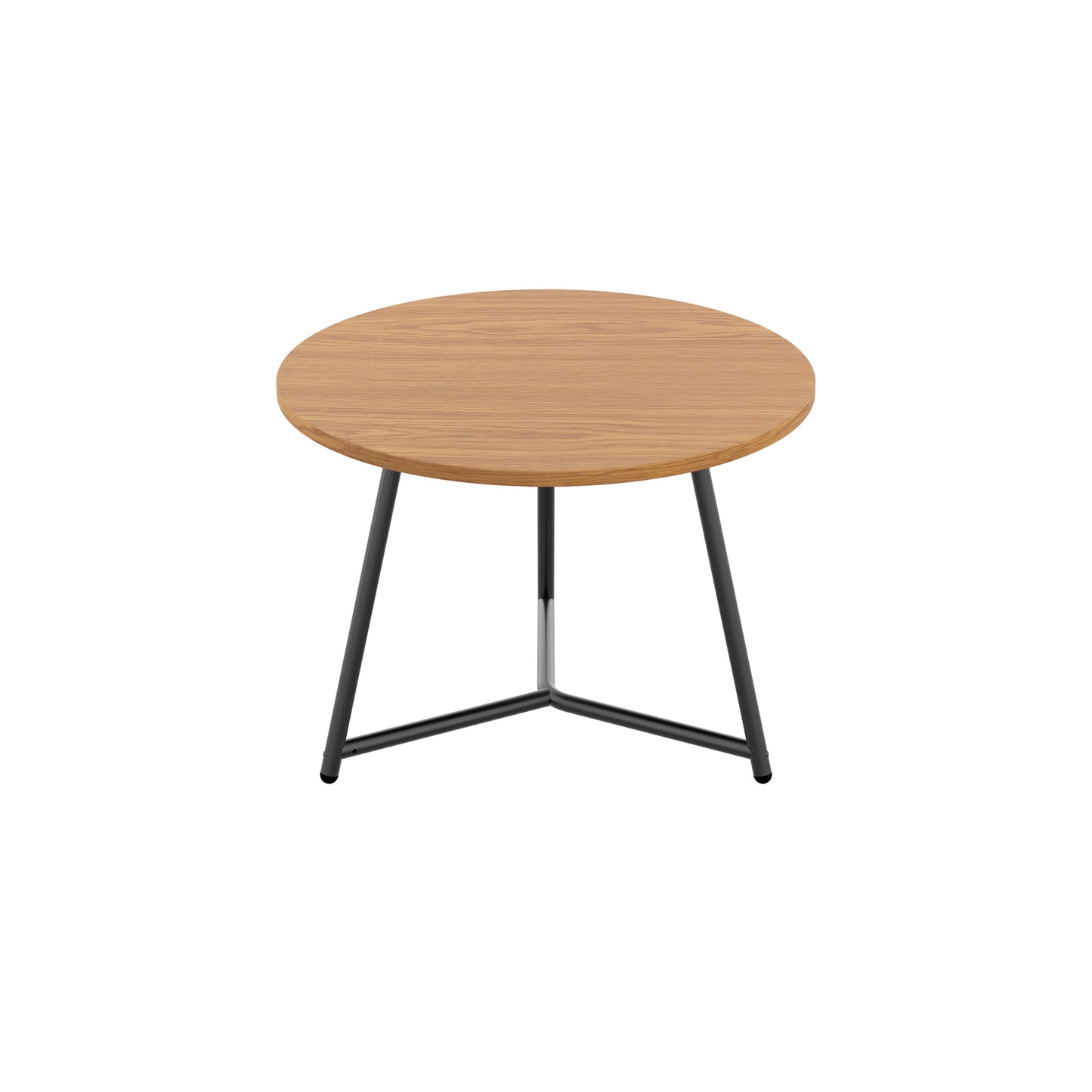 Jemini Trinity Low Table 600x600x435mm Nova Oak/Black KF823407