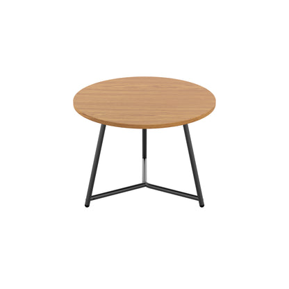 Jemini Trinity Low Table 600x600x435mm Nova Oak/Black KF823407