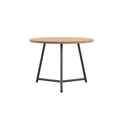 Jemini Trinity Low Table 600x600x435mm Nova Oak/Black KF823407