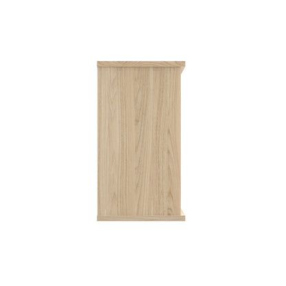 Astin Bookcase 1 Shelf 800x400x730mm Canadian Oak KF823735
