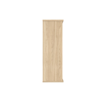 Astin Bookcase 2 Shelves 800x400x1204mm Canadian Oak KF823759