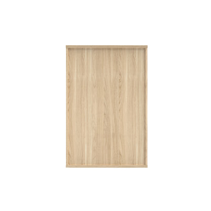 Astin Bookcase 2 Shelves 800x400x1204mm Canadian Oak KF823759