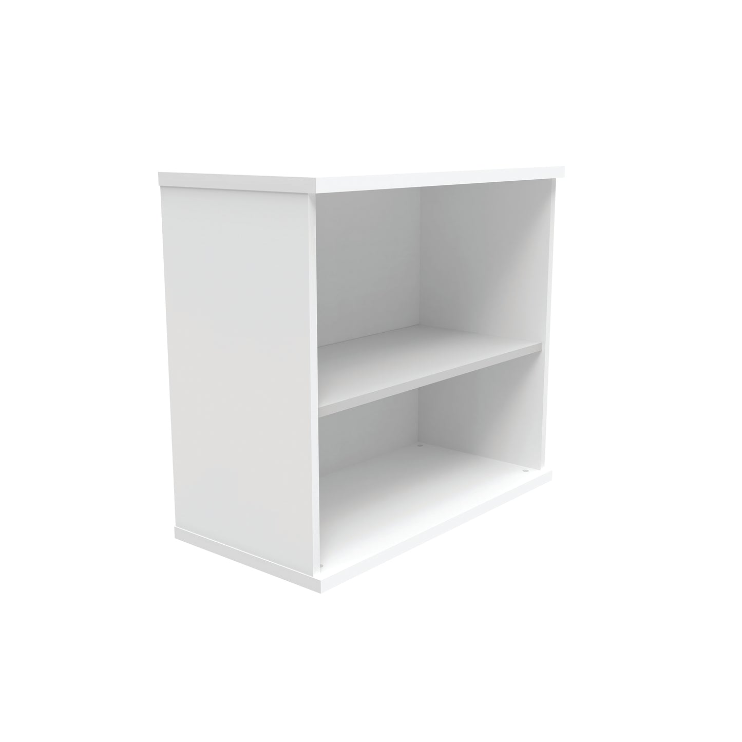 Astin Bookcase 1 Shelf 800x400x730mm Arctic White KF823780
