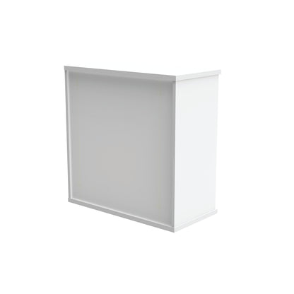 Astin Bookcase 1 Shelf 800x400x816mm Arctic White KF823797