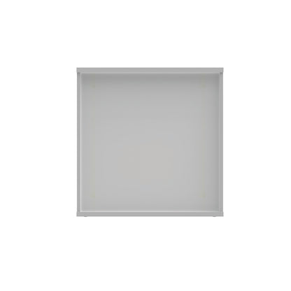 Astin Bookcase 1 Shelf 800x400x816mm Arctic White KF823797