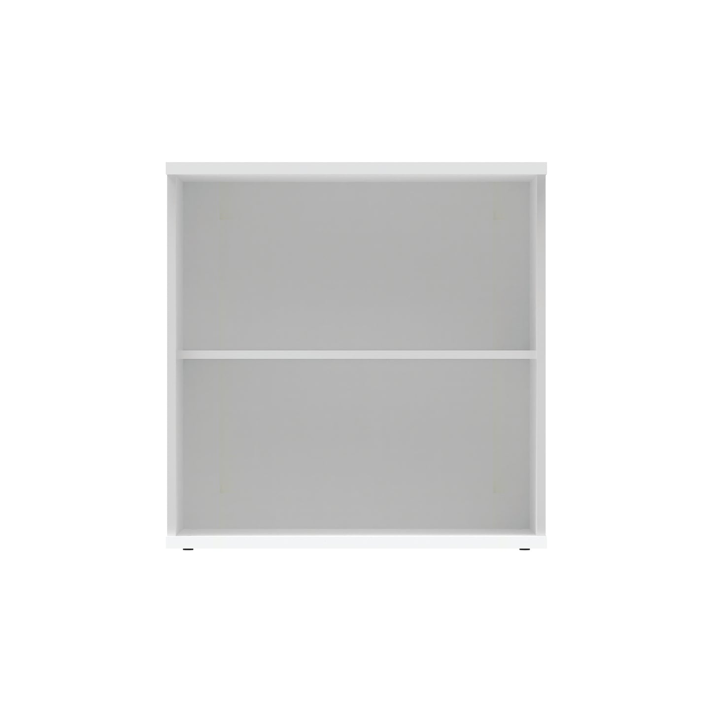 Astin Bookcase 1 Shelf 800x400x816mm Arctic White KF823797