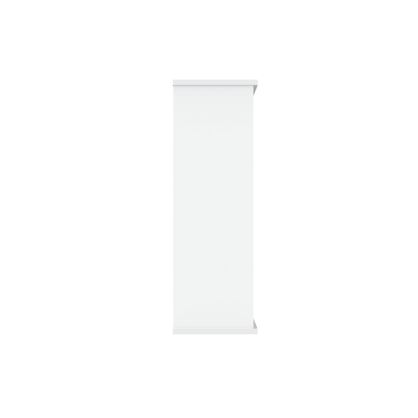 Astin Bookcase 2 Shelves 800x400x1204mm Arctic White KF823803