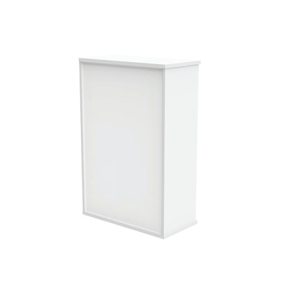 Astin Bookcase 2 Shelves 800x400x1204mm Arctic White KF823803