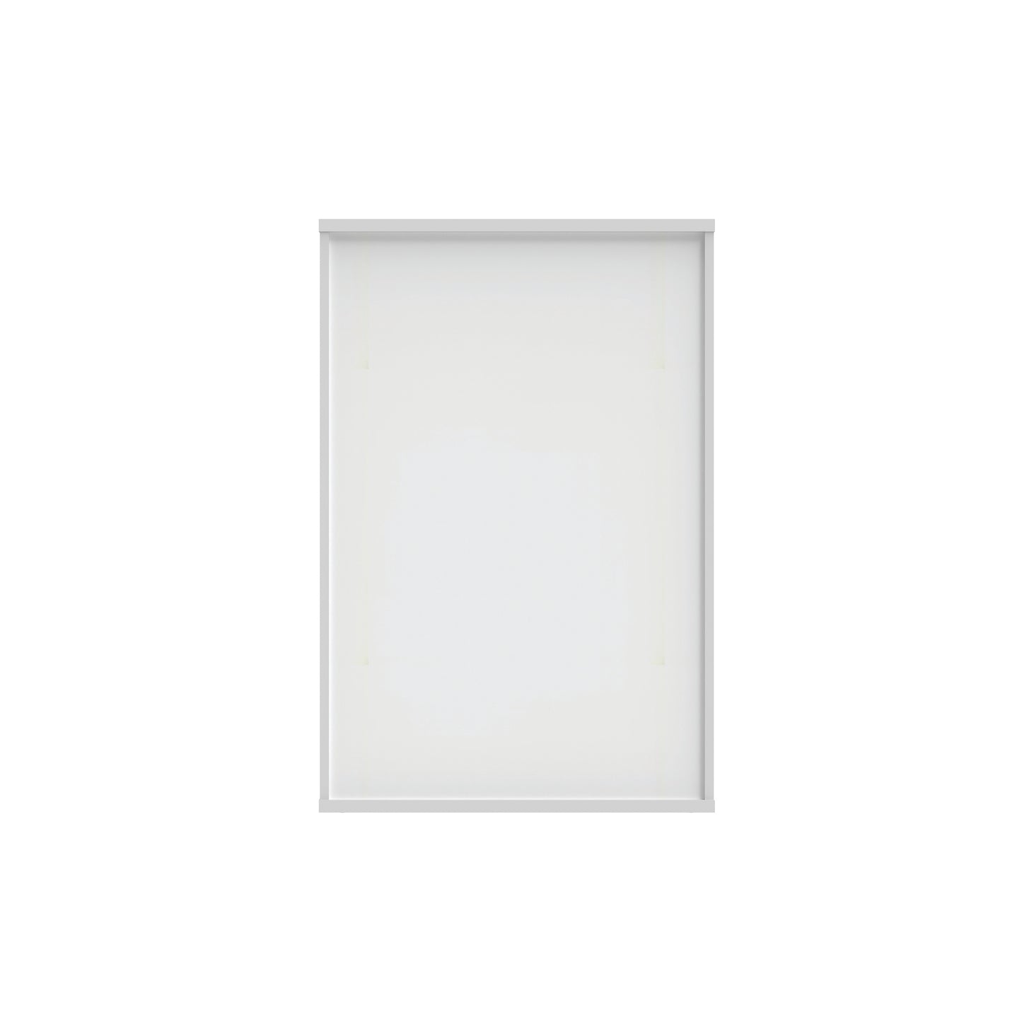 Astin Bookcase 2 Shelves 800x400x1204mm Arctic White KF823803