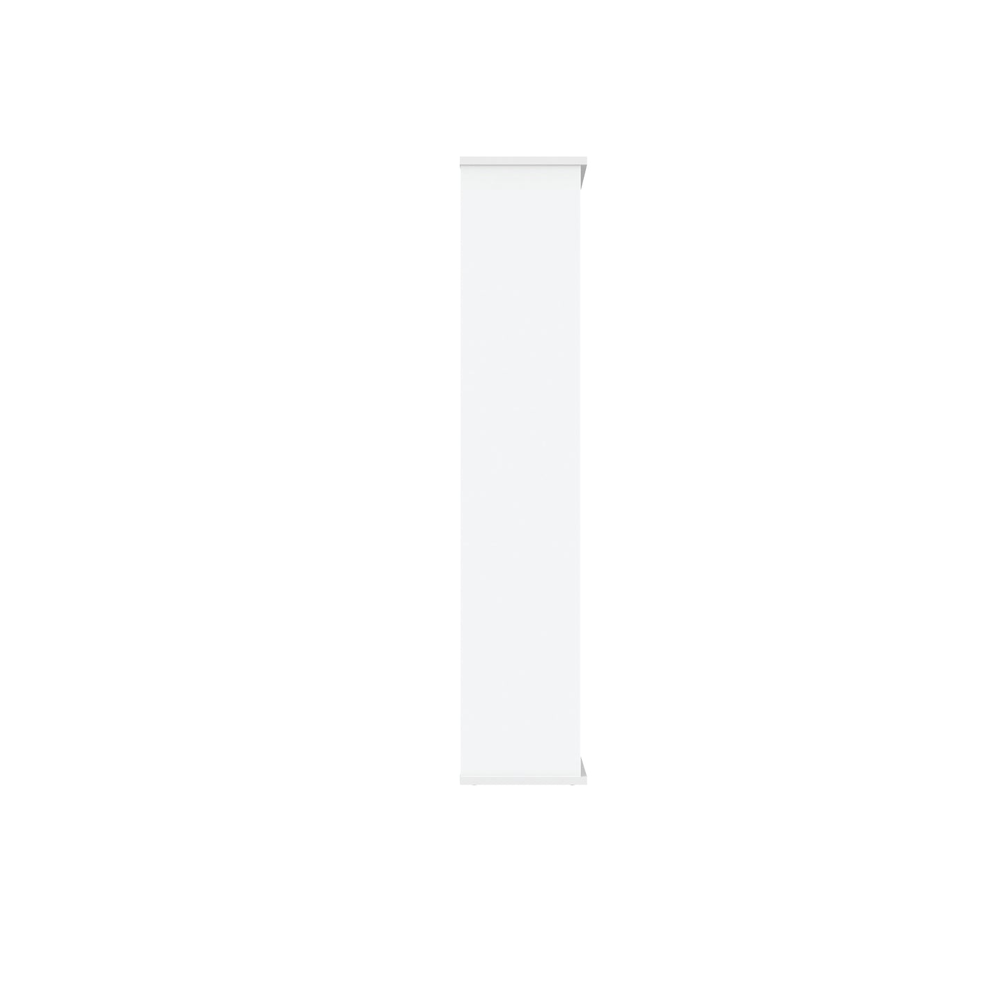 Astin Bookcase 4 Shelves 800x400x1980mm Arctic White KF823827