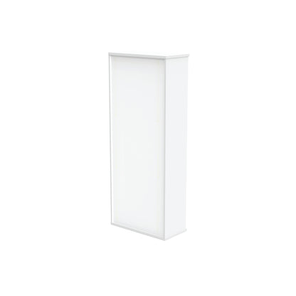 Astin Bookcase 4 Shelves 800x400x1980mm Arctic White KF823827