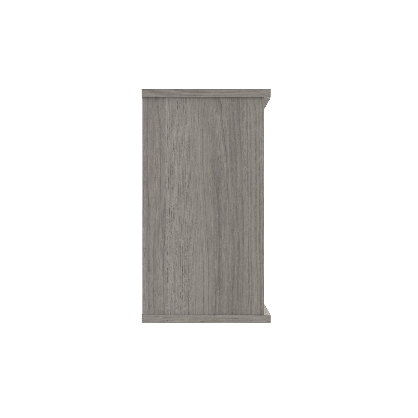 Astin Bookcase 1 Shelf 800x400x730mm Alaskan Grey Oak KF823834