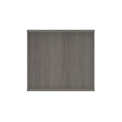Astin Bookcase 1 Shelf 800x400x730mm Alaskan Grey Oak KF823834