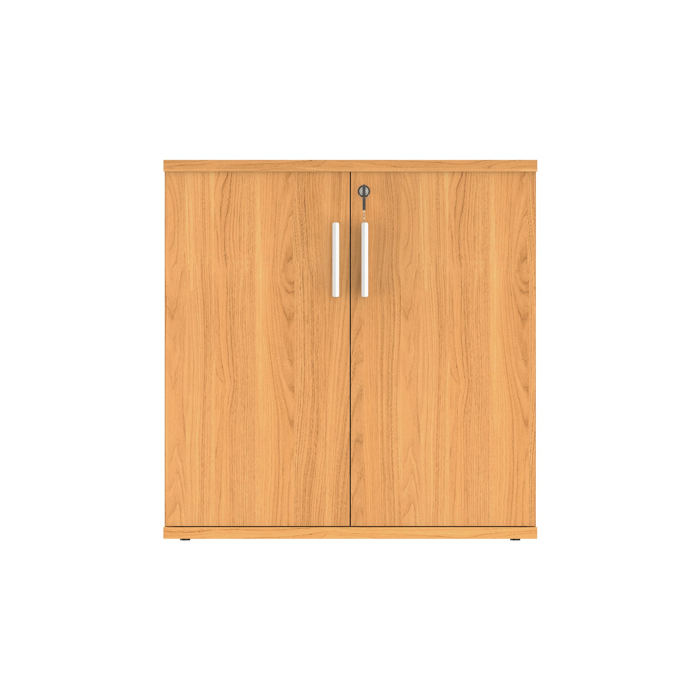 Astin 2 Door Cupboard Lockable 800x400x816mm Norwegian Beech KF823896