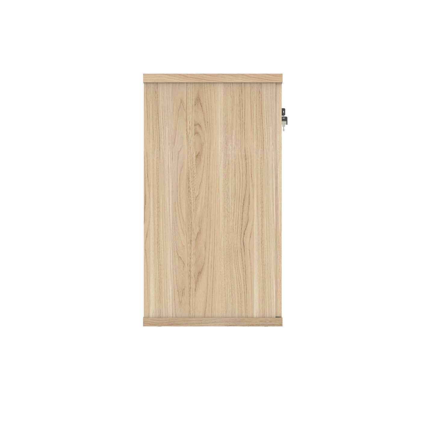 Astin 2 Door Cupboard Lockable 800x400x730mm Canadian Oak KF823933