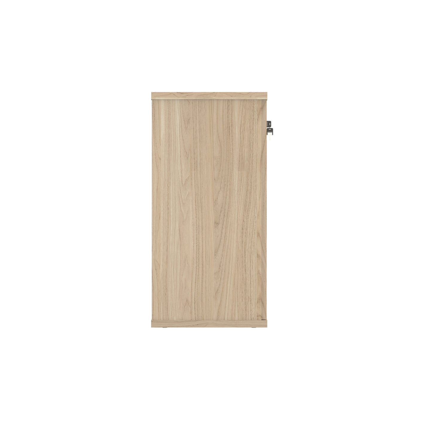 Astin 2 Door Cupboard Lockable 800x400x816mm Canadian Oak KF823940