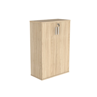 Astin 2 Door Cupboard Lockable 800x400x1204mm Canadian Oak KF823957