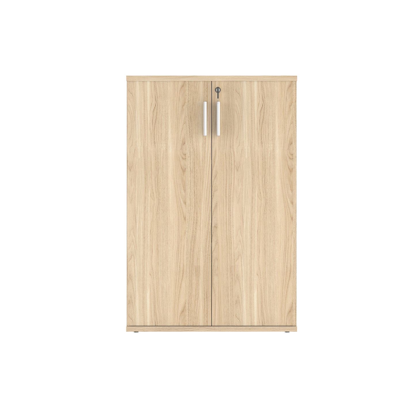 Astin 2 Door Cupboard Lockable 800x400x1204mm Canadian Oak KF823957