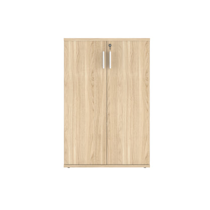 Astin 2 Door Cupboard Lockable 800x400x1204mm Canadian Oak KF823957