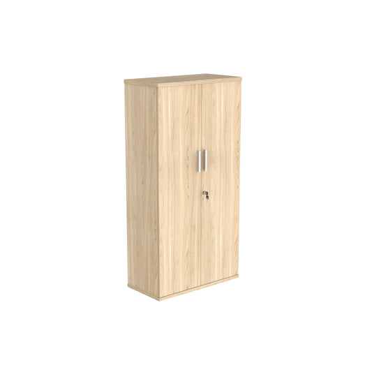 Astin 2 Door Cupboard Lockable 800x400x1592mm Canadian Oak KF823964