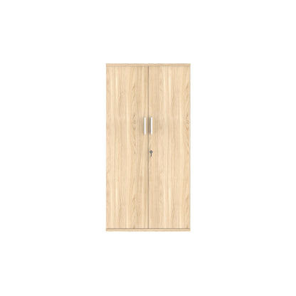 Astin 2 Door Cupboard Lockable 800x400x1592mm Canadian Oak KF823964