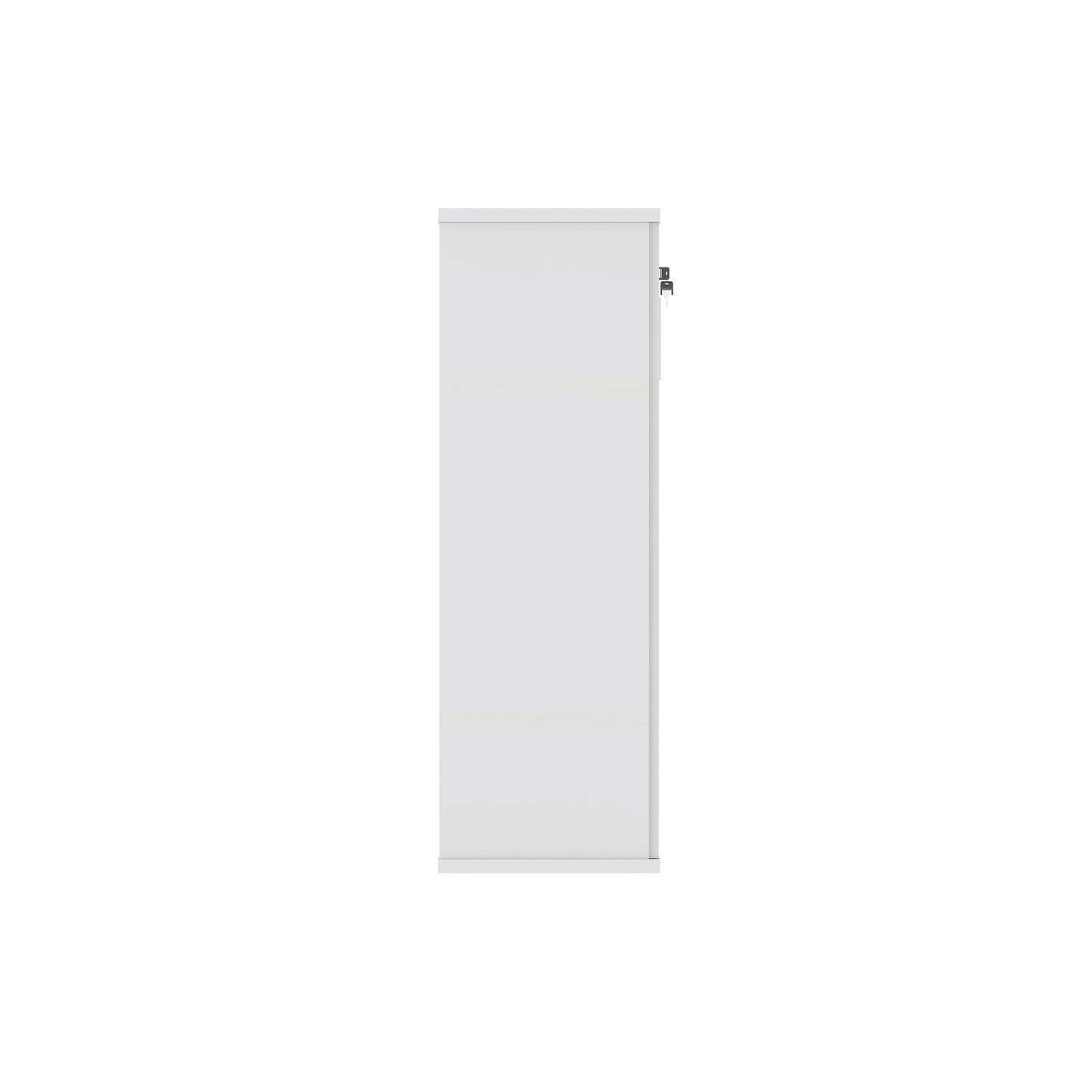 Astin 2 Door Cupboard Lockable 800x400x1204mm Arctic White KF824008