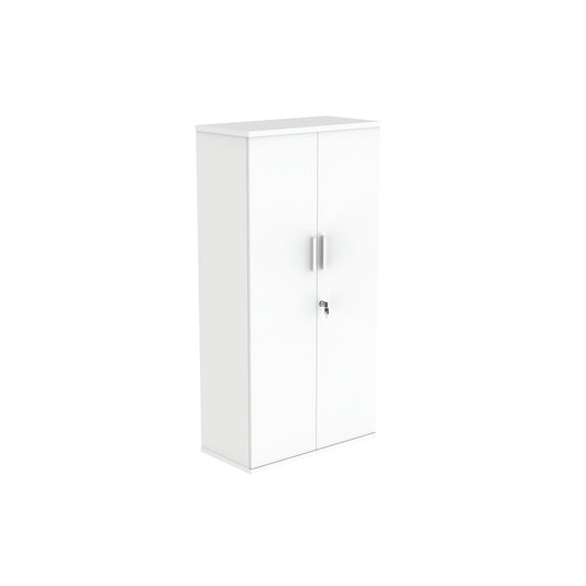 Astin 2 Door Cupboard Lockable 800x400x1592mm Arctic White KF824015